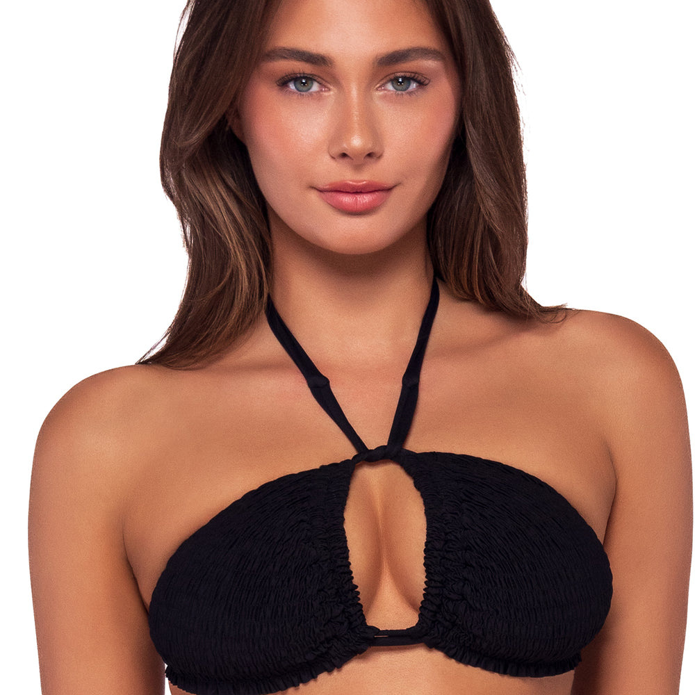 
                      
                        Swim Systems Black Kali Triangle Bikini Top
                      
                    