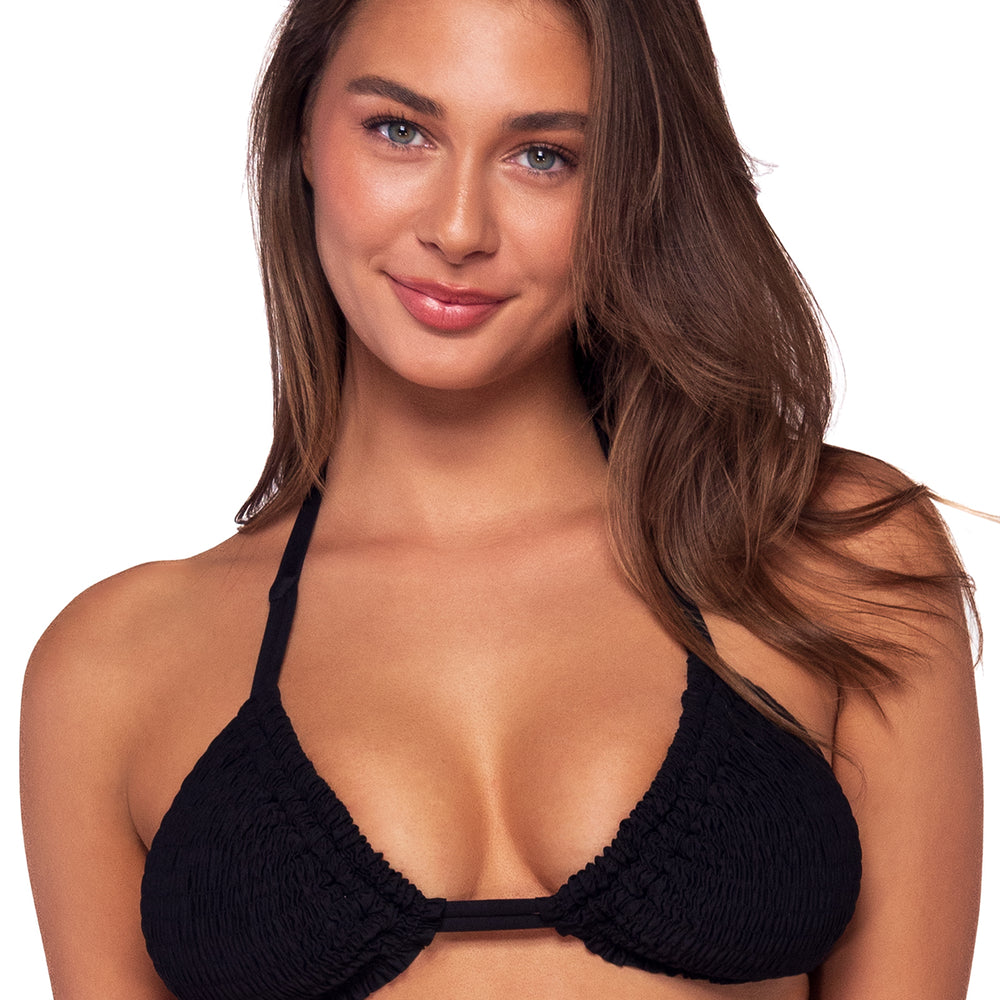 
                      
                        Swim Systems Black Kali Triangle Bikini Top
                      
                    