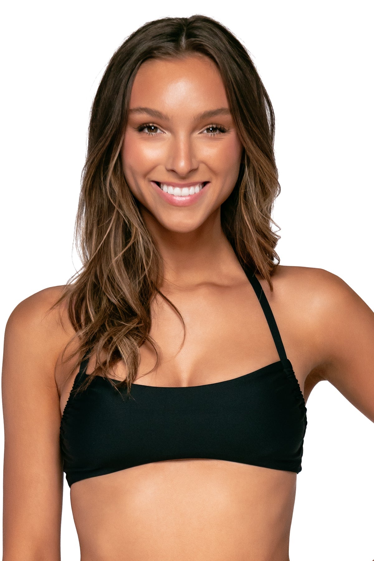 Swim Systems Onyx Hanalei Halter Bikini Top