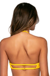 Swim Systems Daffodil Hanalei Halter Bikini Top