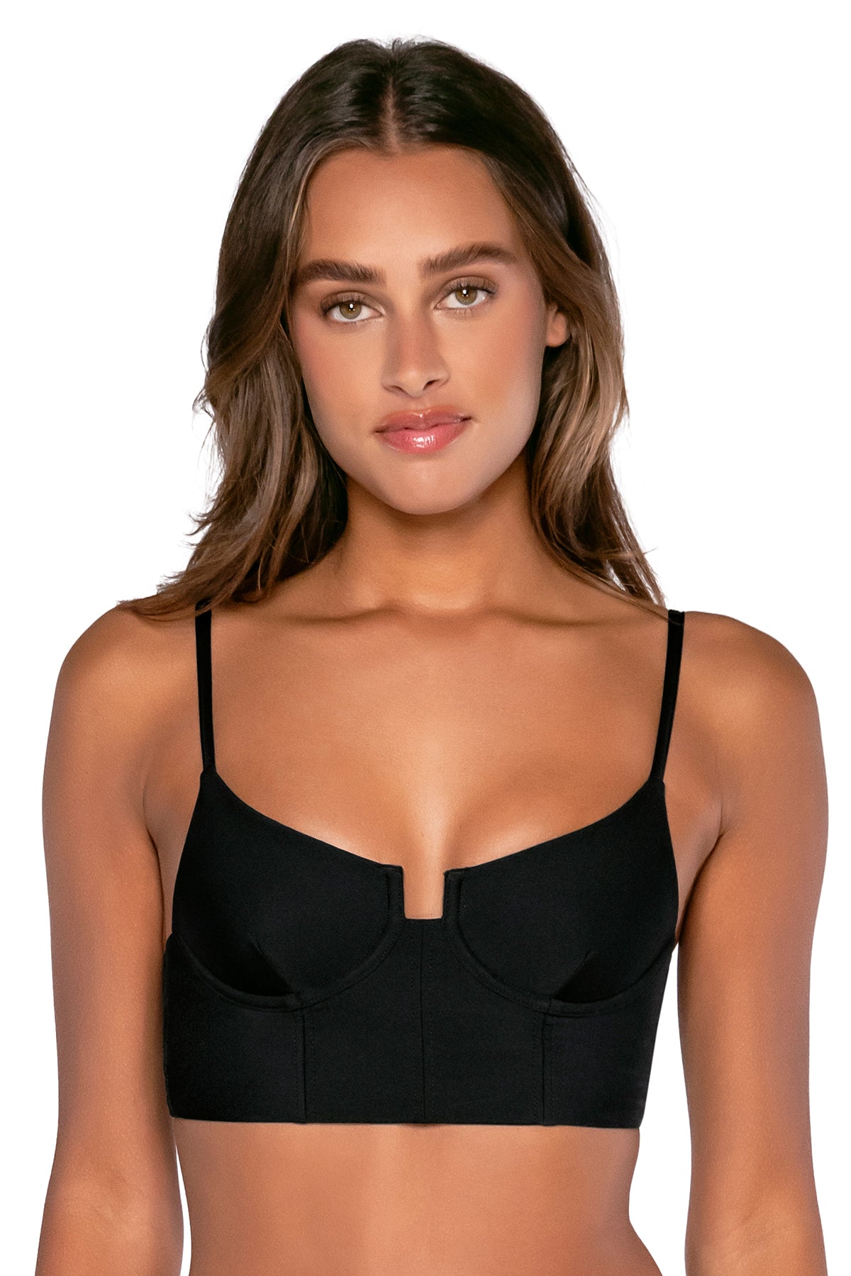 B Swim Black Out Daria Bikini Top