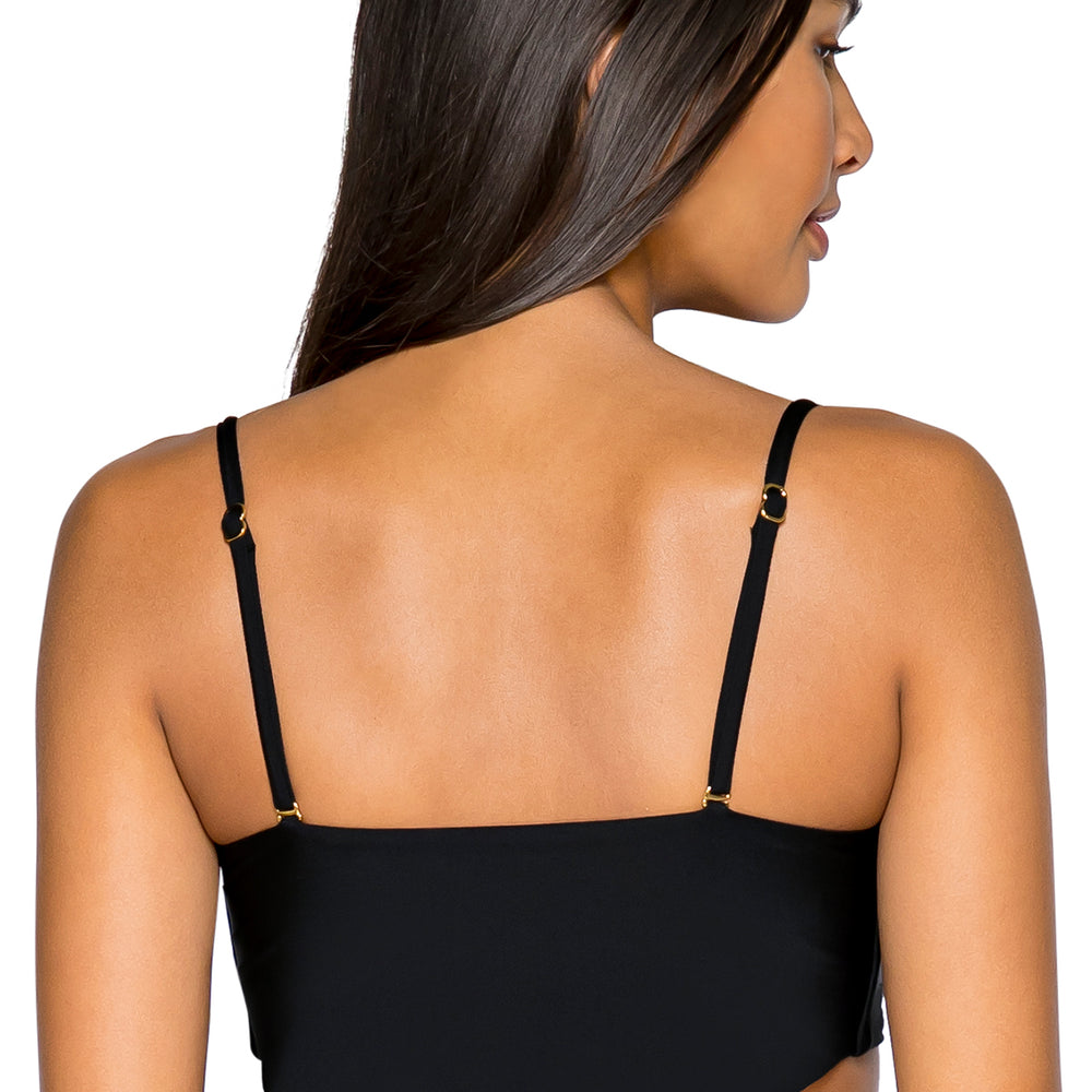B Swim Black Out Calypso Bikini Top