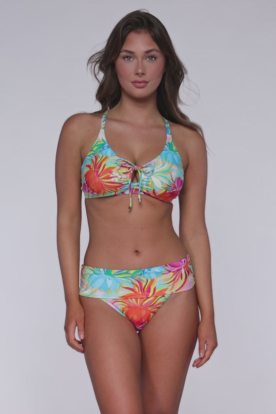 Sunsets Lotus Hannah High Waist Bikini Bottom