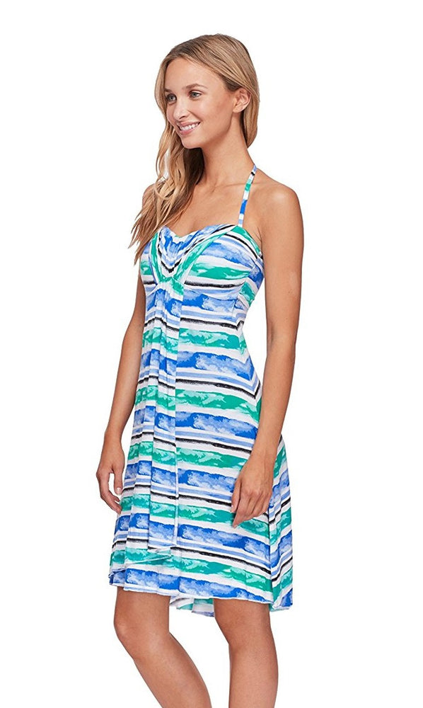 
                      
                        Skye Aqueous Strapless Demi Dress Cover Up
                      
                    