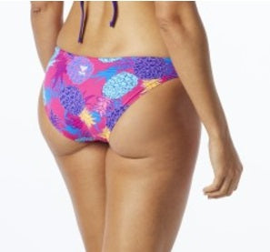 TYR Women's Durafast Panama Bikini Bottom Pink