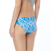 Carmen Marc Valvo Reflections Surf Blue Classic Camo Bikini Bottom - eSunWear.com