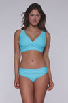Sunsets Blue Bliss Elsie Bikini Top Cup Sizes C to DD