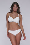 Sunsets White Lily Crossroads Underwire Bikini Top Cup Sizes C to DD
