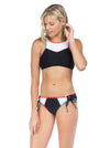 Hobie Women's Keep The Piece High Neck Strappy Bikini Top - eSunWear.com