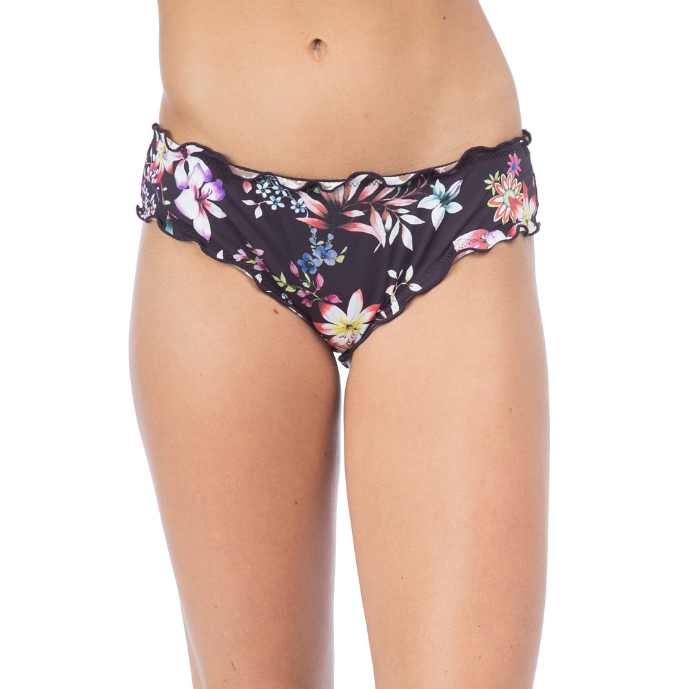 Hobie Women's Tropi-Call Me Scalloped Hipster Bikini Bottom - eSunWear.com
