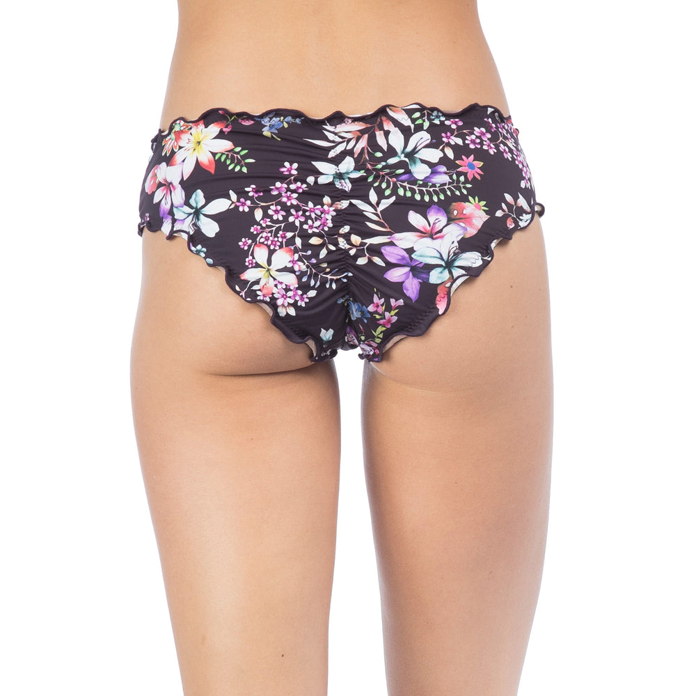 Hobie Women's Tropi-Call Me Scalloped Hipster Bikini Bottom - eSunWear.com