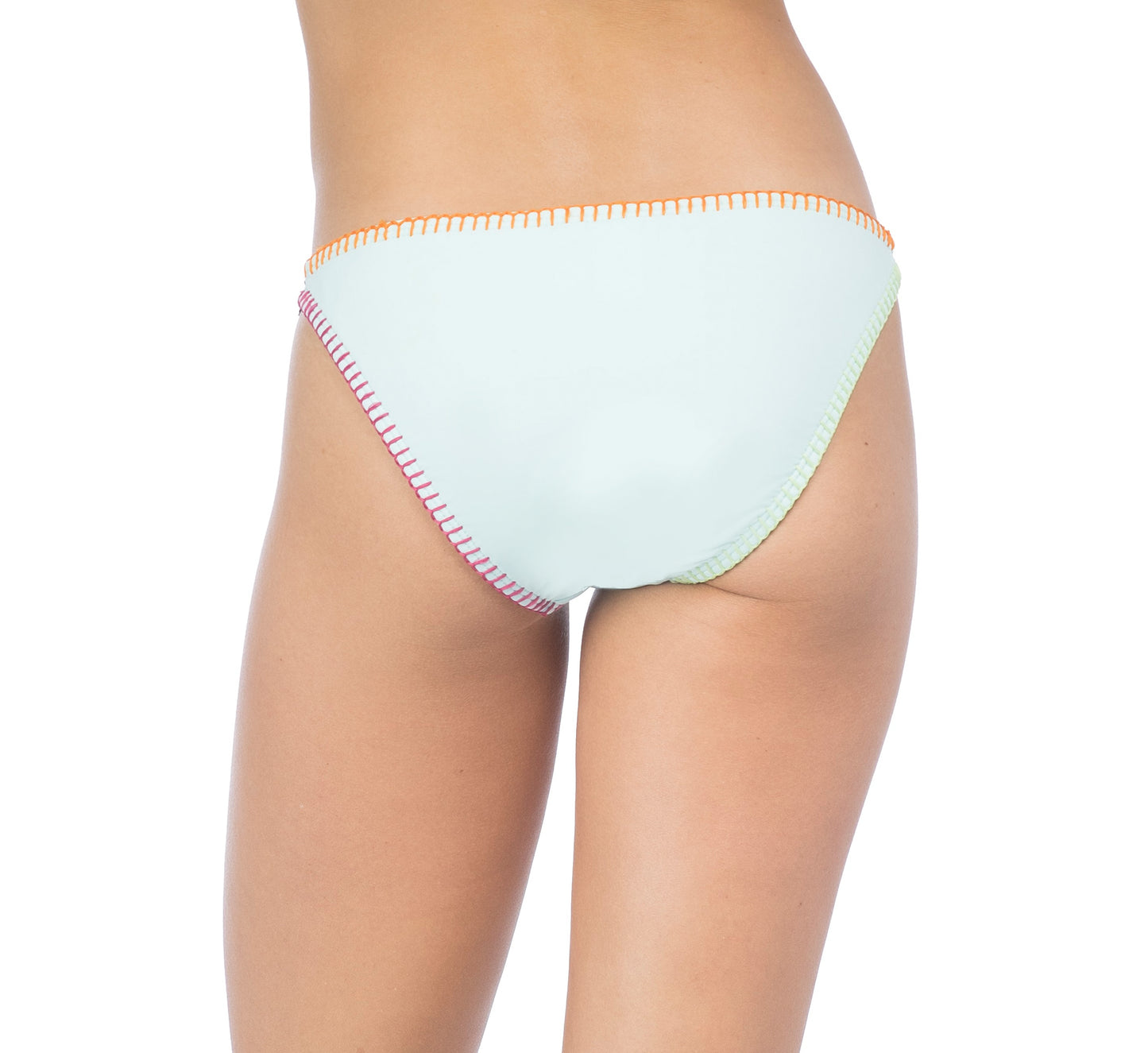 Hobie Women's Lets Stitch Together Elastic Bikini Bottom Crystal Blue - eSunWear.com