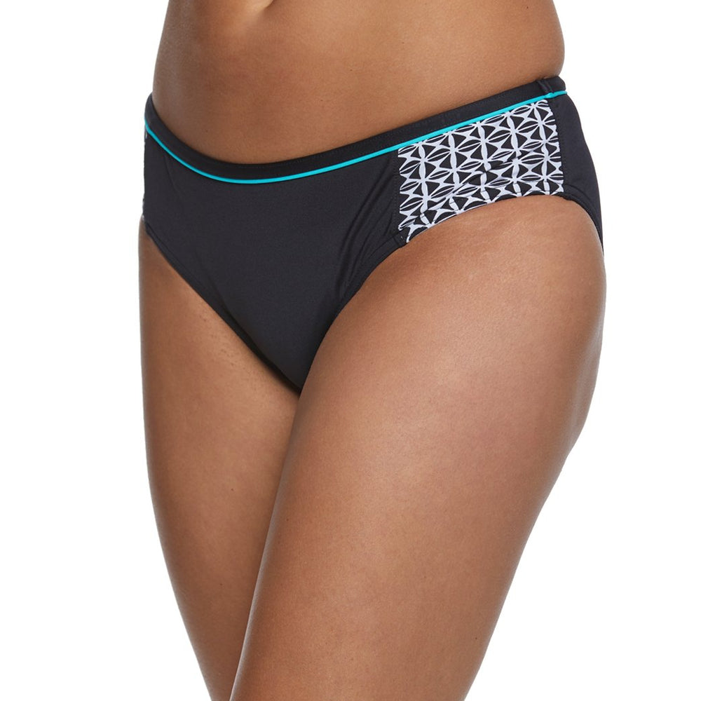 
                      
                        Jag Swim Tiki Geo Black Retro Bikini Bottom
                      
                    