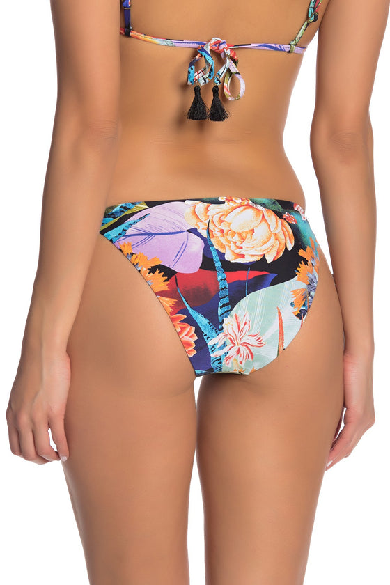 Lucky Brand Swim Malibu Canyon Side Tie Bikini Bottom –
