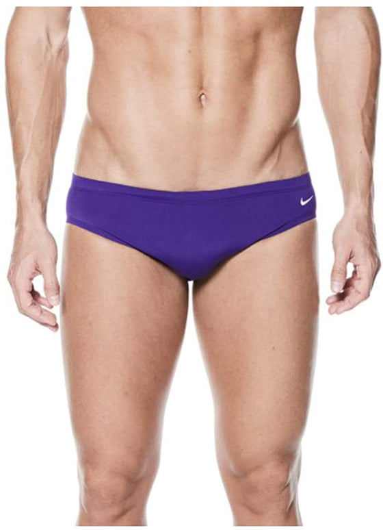 Nike Swim Boys' Solid Poly Briefs Court Purple