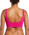 Nike Swim Women's Essential Scoop Neck Midkini Top Pink Prime