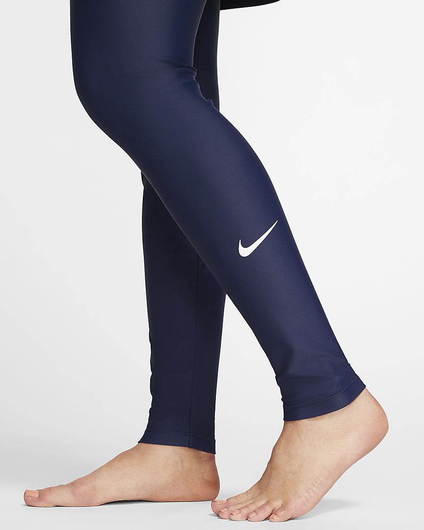 Nike Swim Women's Essential Slim Long Legging Midnight Navy