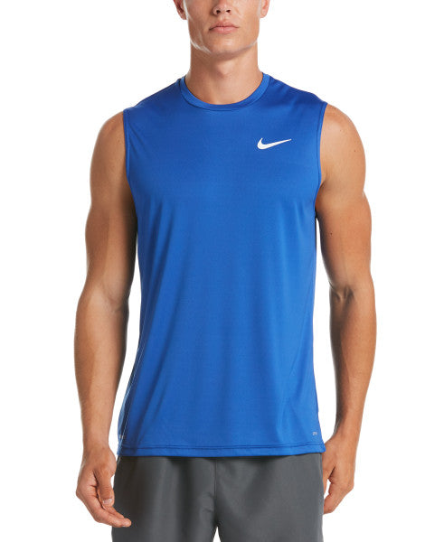 Nike Swim Men's Sleeveless Hydroguard Swim Shirt Game Royal