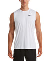 Nike Swim Men's Sleeveless Hydroguard Swim Shirt White