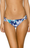 Swim Systems Women's Ocean Palms Tunnel Tab Side Bikini Bottoms