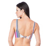 Kenneth Cole Reaction Over The Rainbow Tie Front Bikini Top