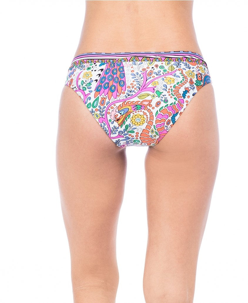 Trina Turk Jungle Beach Buckle Side Surf Hipster Bikini Bottom